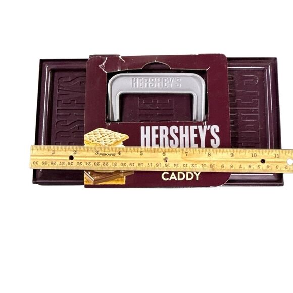 NWOT Hershey's S'mores on the Go Camping Picnic Caddy Portable Storage Container - Picture 9 of 11